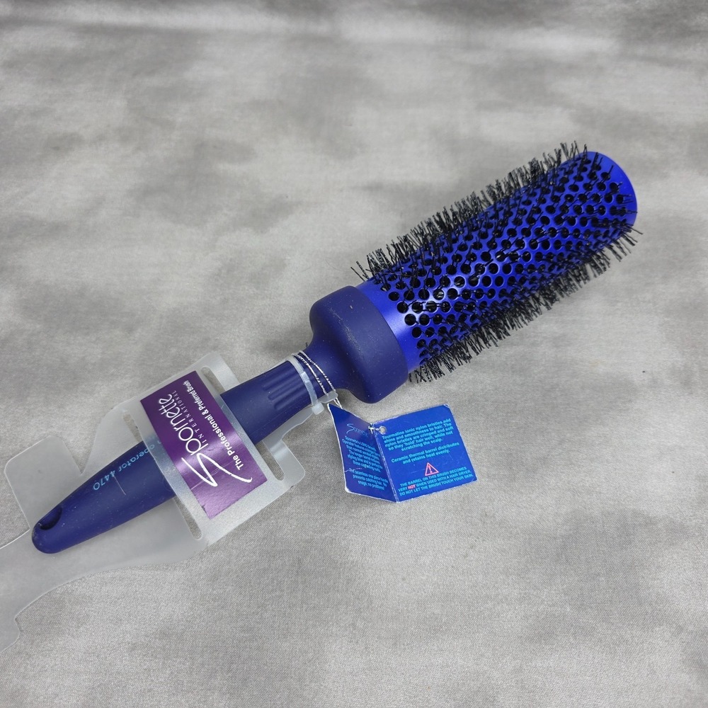 Spornette Long Smooth Operator # 4470 Vented Barrel Brush Nylon Bristles